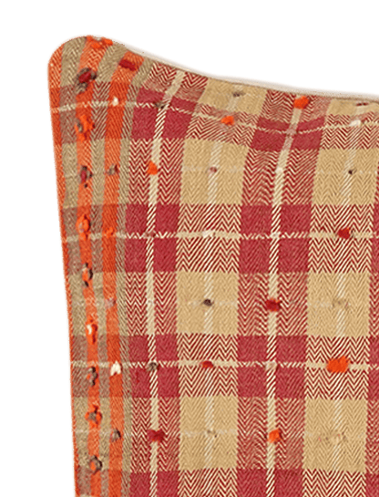 Coussin vintage kilim fait main coloré 65x65cm