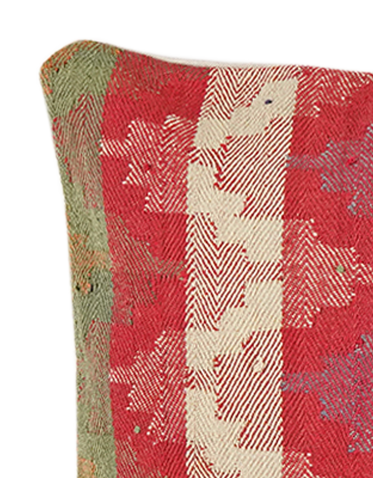 Coussin Vintage Kelim Coloré fait main neuf