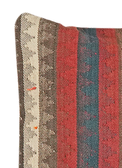 Vintage Kissen Kelim bunt 65x65cm handgefertigt neu