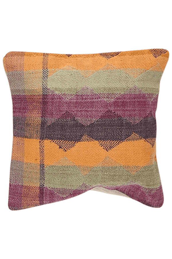 Vintage Pillow Kelim 50x50cm colorful