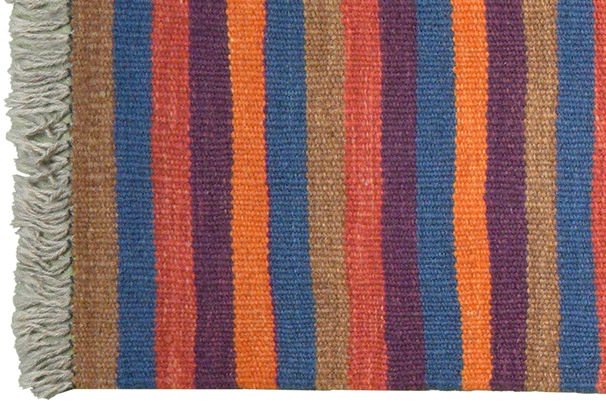 Vintage Kelim Gashgai carpet colorful 193x65cm