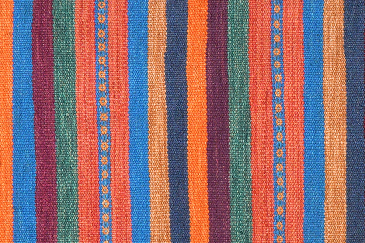 Kelim Gashgai 194x57cm Vintage Teppich