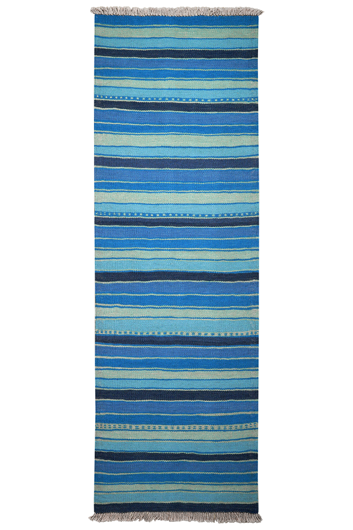 Vintage Carpet Kelim Gashgai colorful 196x65cm