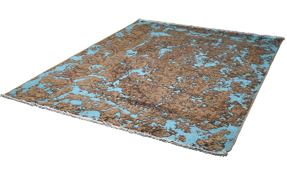 Tapis Vintage à Motifs Colorés
