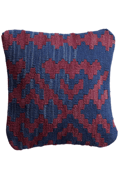 Handmade cushion Kelim 40x40cm colorful