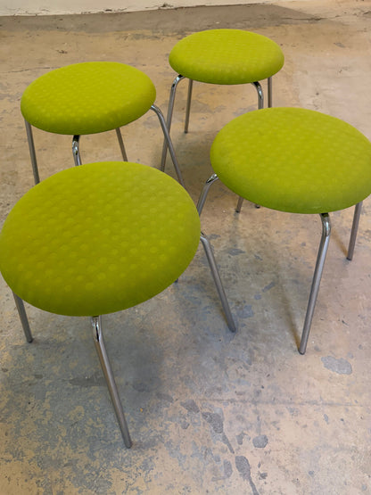 Vintage Hocker Pastillo grün von Ulla Christiansson für Karl Andersson und Söner