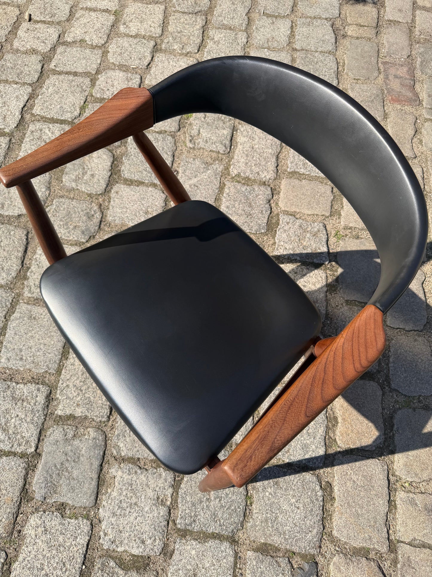 Vintage Armlehnstuhl Modell 213 Teak von Thomas Harlev für Farstrup