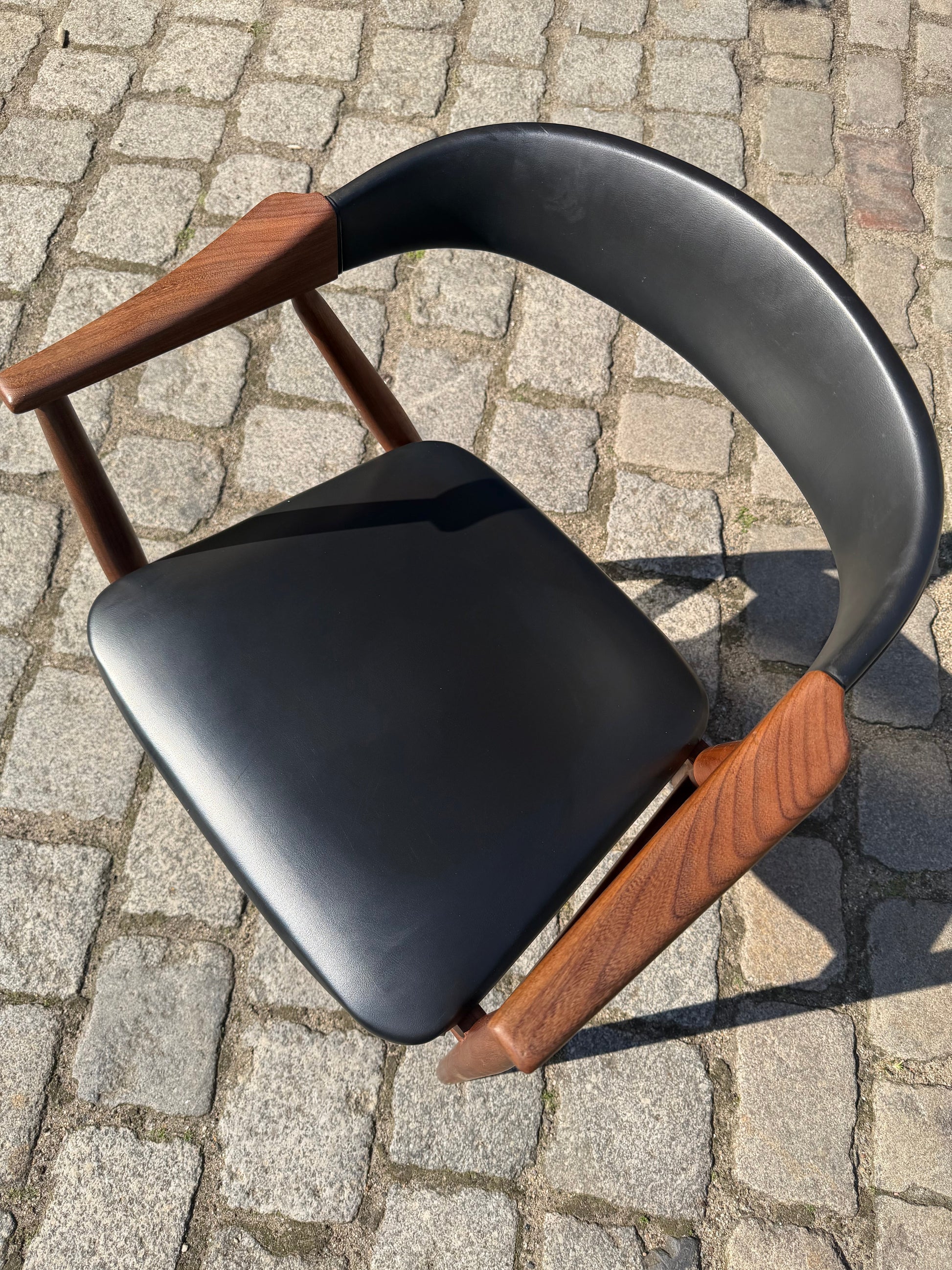 Vintage Armlehnstuhl Modell 213 Teak von Thomas Harlev für Farstrup