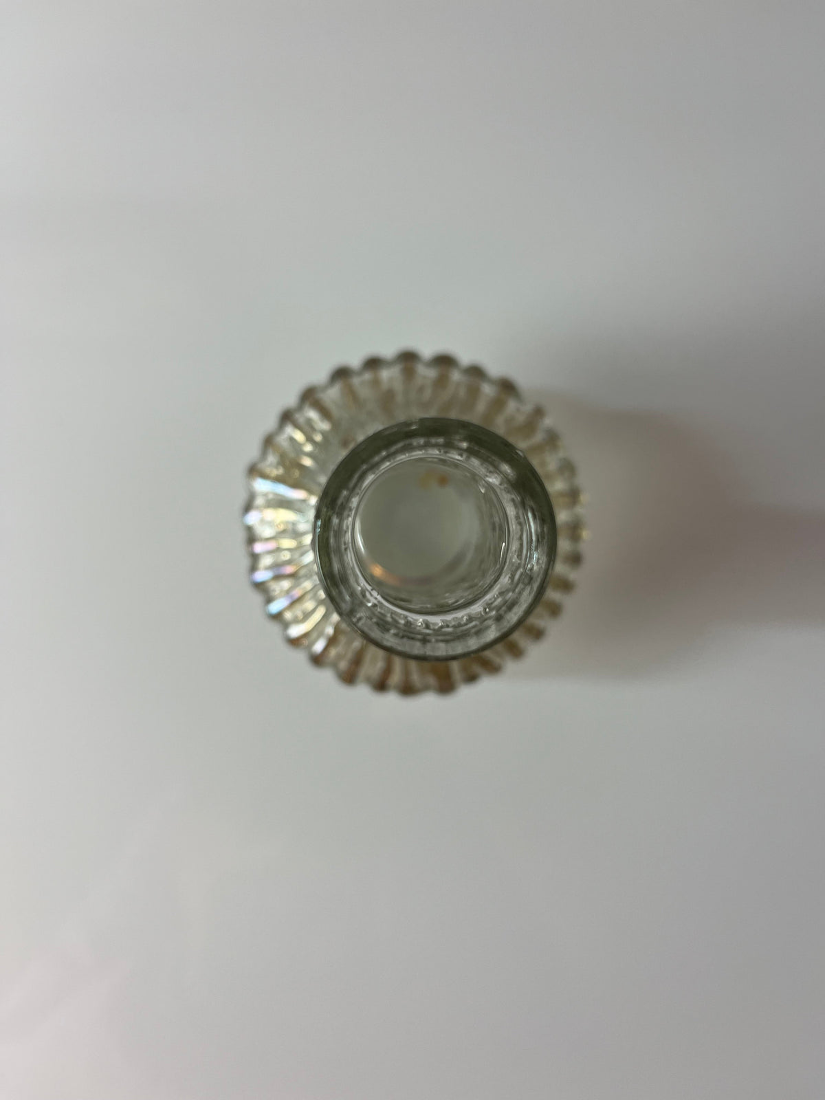 Vintage Vase Eisglas von Timo Sarpaneva für Iittala