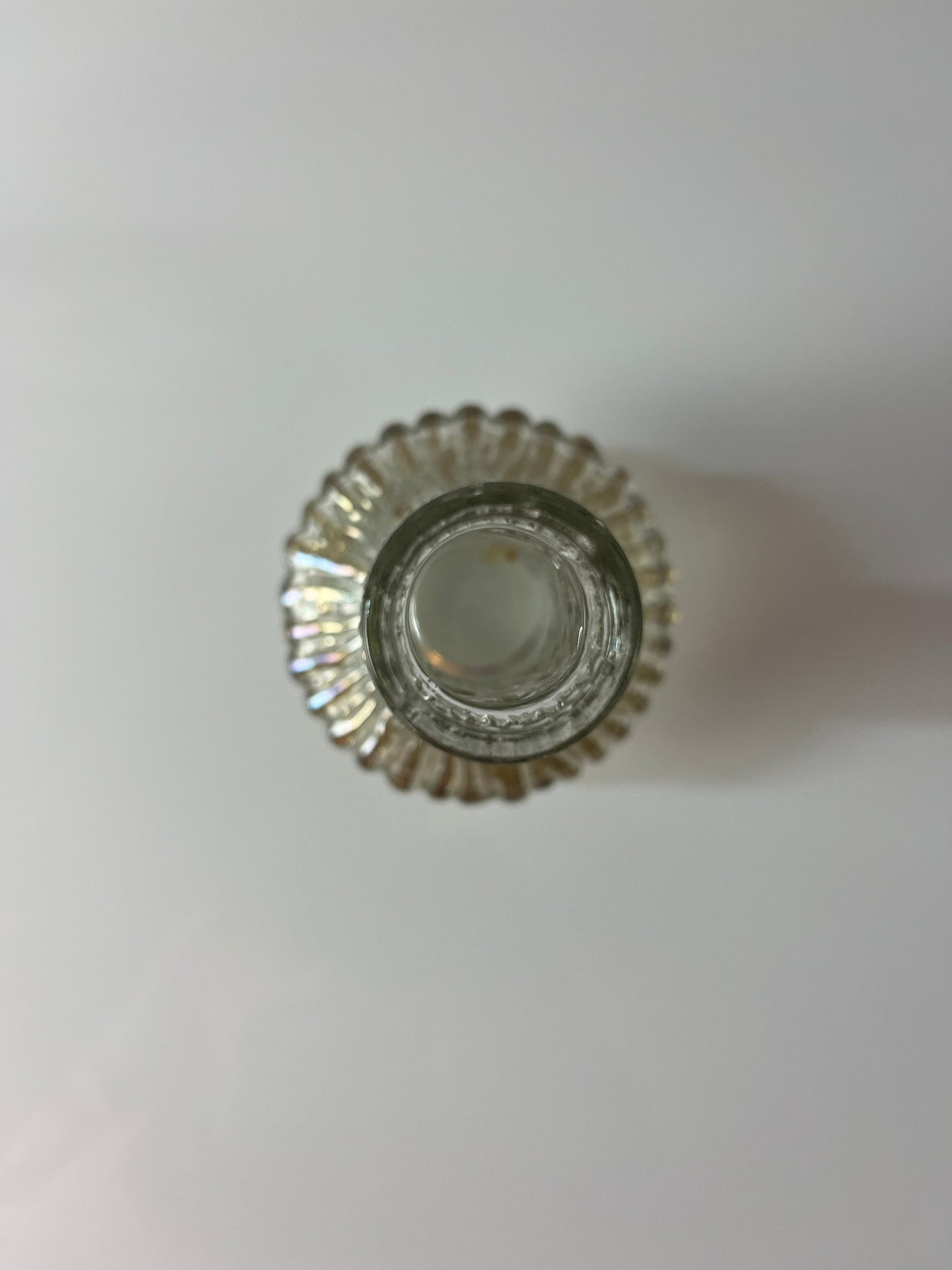 Vintage Vase Eisglas von Timo Sarpaneva für Iittala