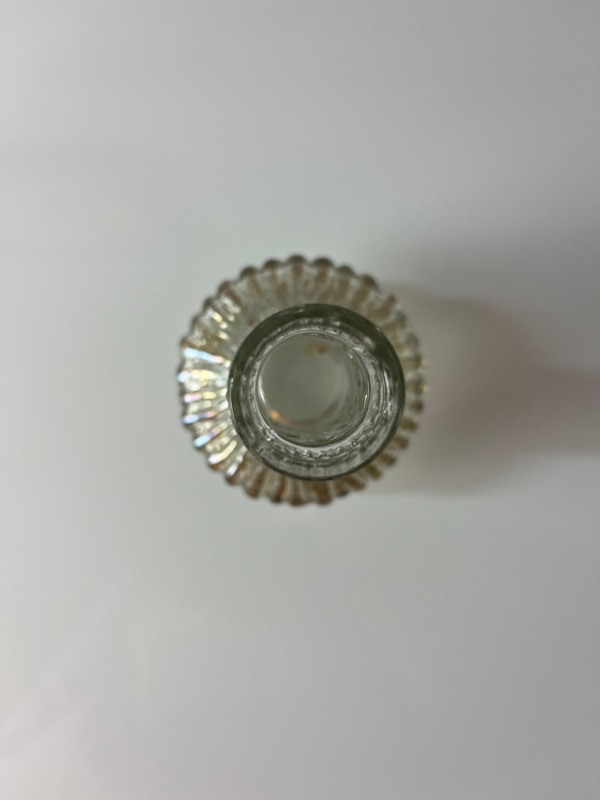 Vintage Vase Eisglas von Timo Sarpaneva für Iittala