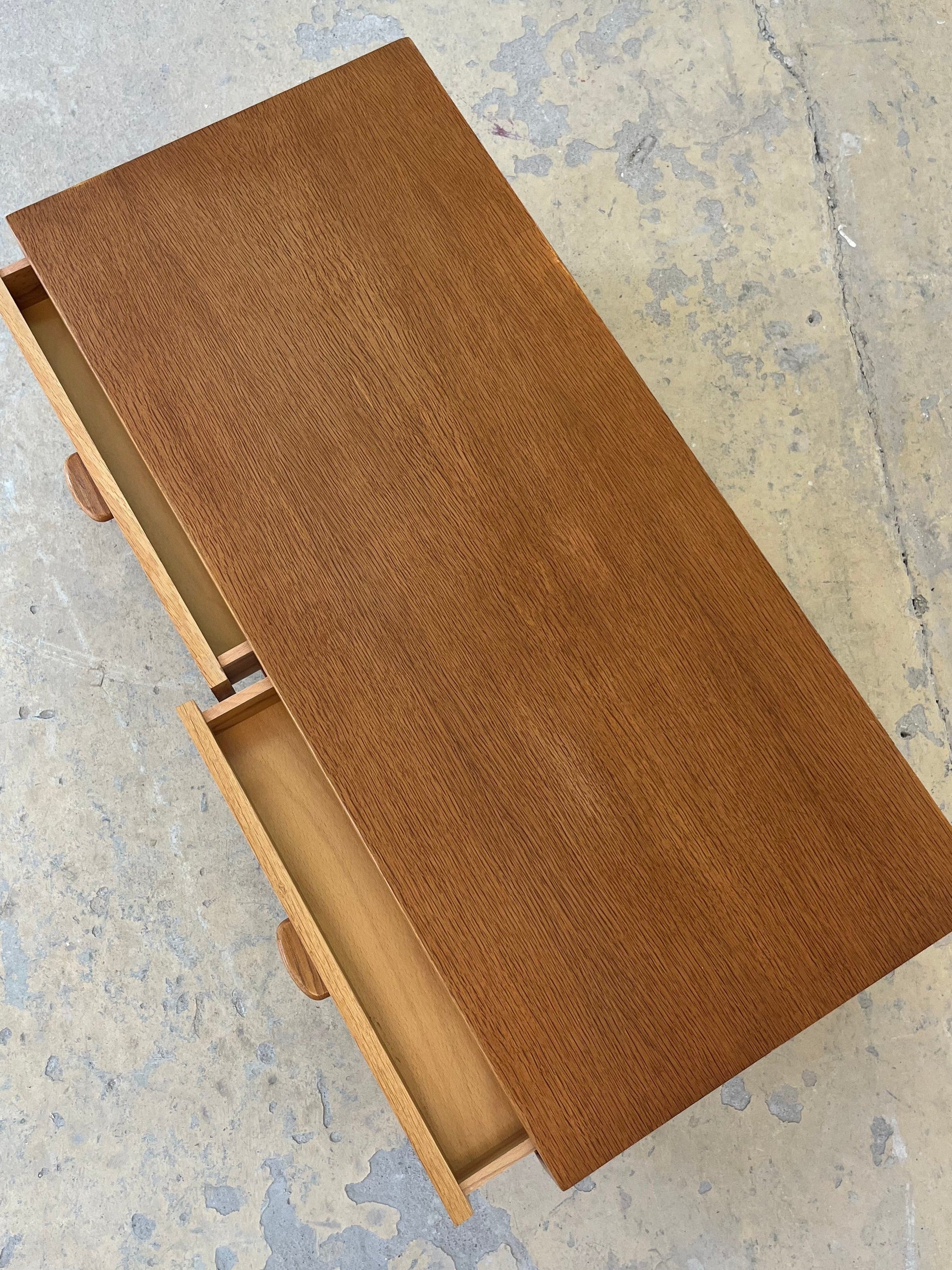 Vintage Lowboard aus Eiche aus Schweden