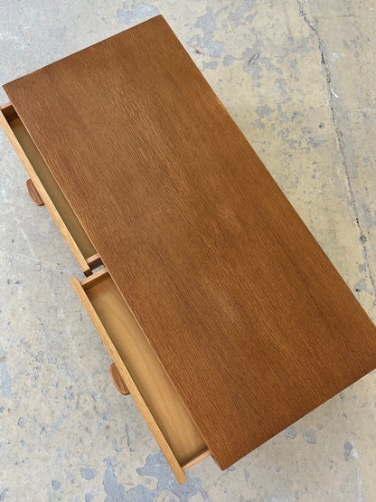 Vintage Lowboard aus Eiche aus Schweden