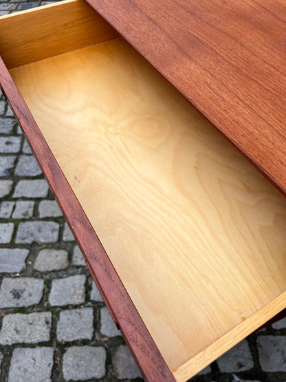 Vintage Kommode Teak mit 7 Schubladen aus Dänemark