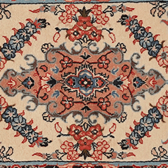 Vintage Sarough Teppich 295x67cm bunt naturinspiriert