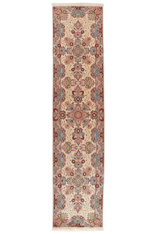 Tapis Sarough Vintage coloré 295x68cm