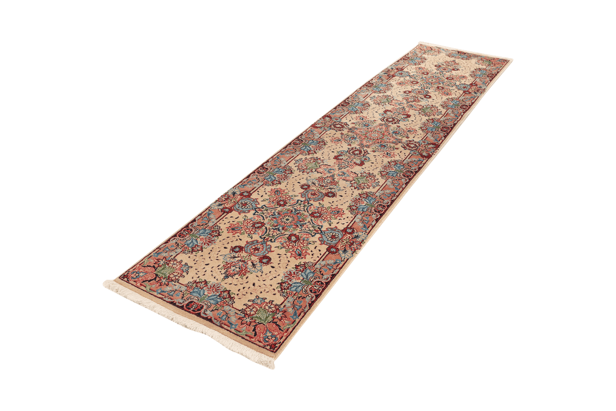 Tapis Sarough Vintage coloré 295x68cm