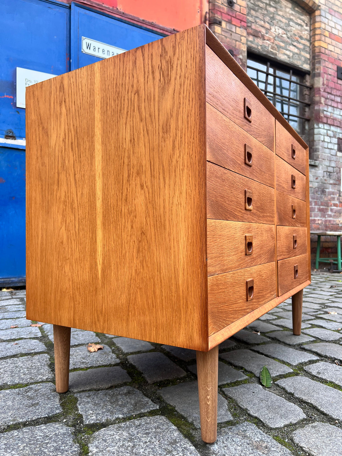 Vintage Doppelkommode Eiche von Brouer Møbelfabrik