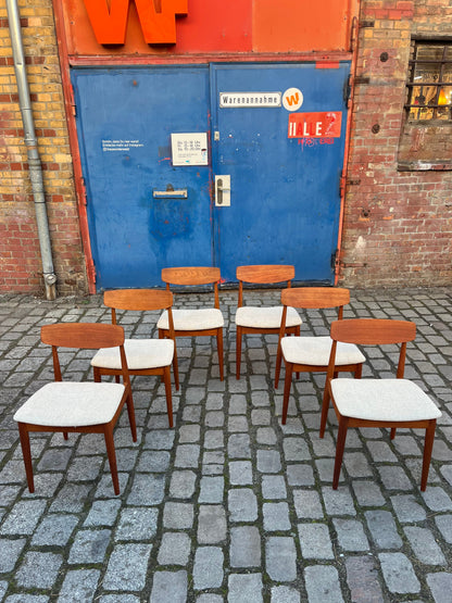 Vintage Polsterstuhl Set von 6 von Casala