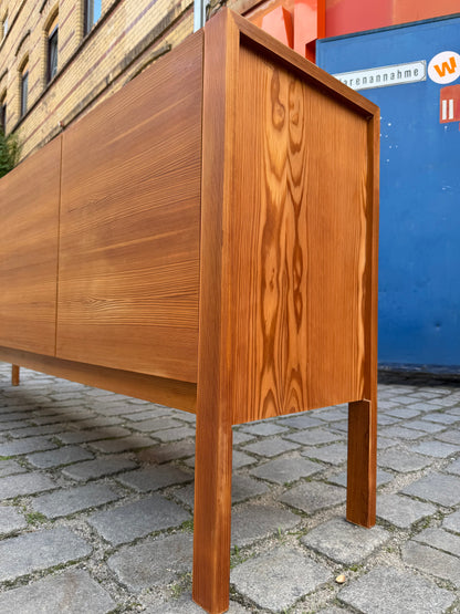 Vintage Sideboard Lärchenholz von Echterbecker