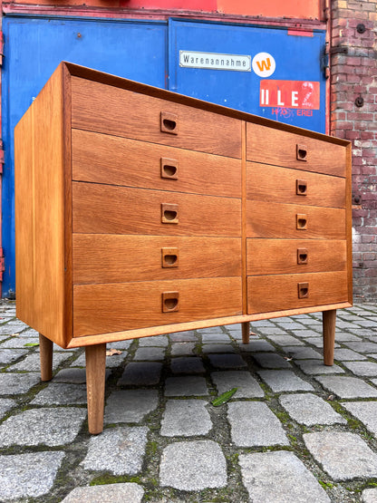 Vintage Doppelkommode Eiche von Brouer Møbelfabrik