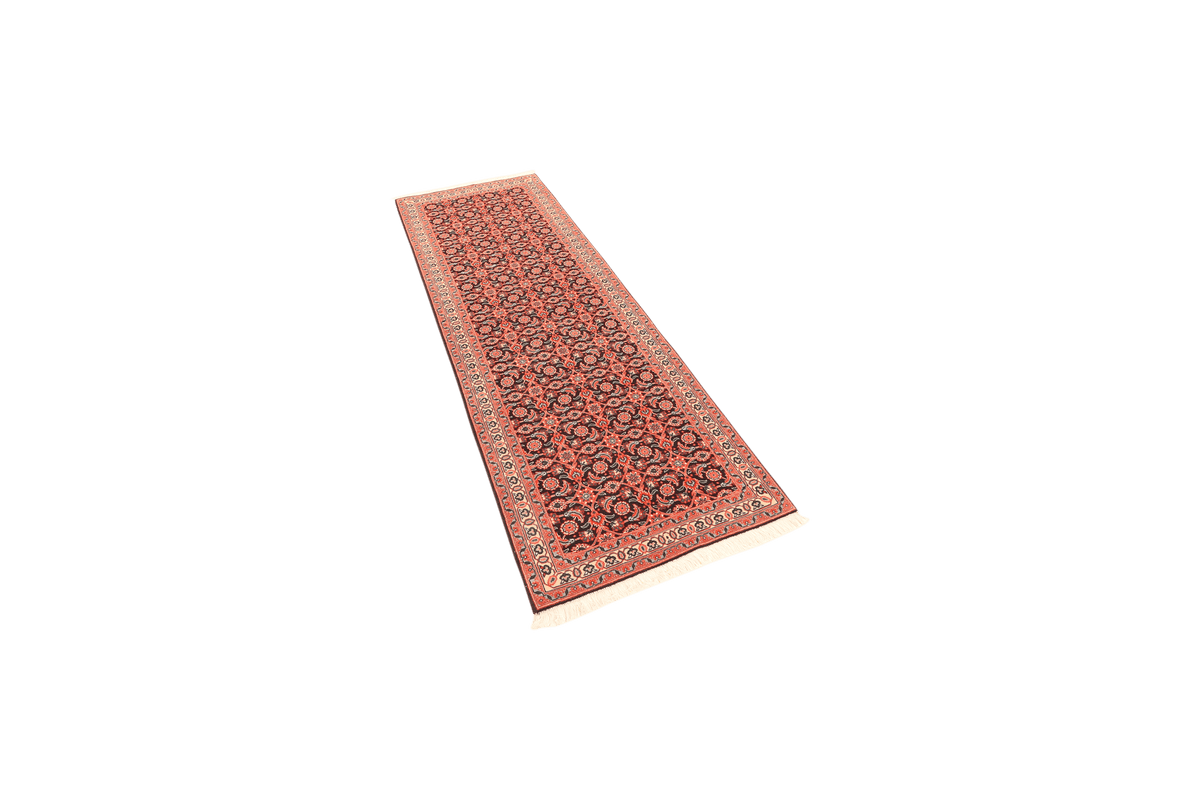 Vintage Teppich Tabriz 50 Raj 199x65cm Bunt
