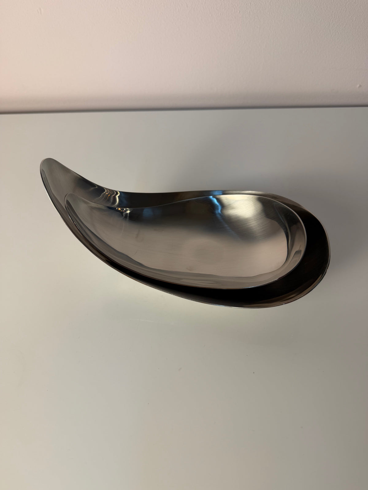 Set von 2 Servierschalen "Leaf" von Helle Damkjær für Georg Jensen