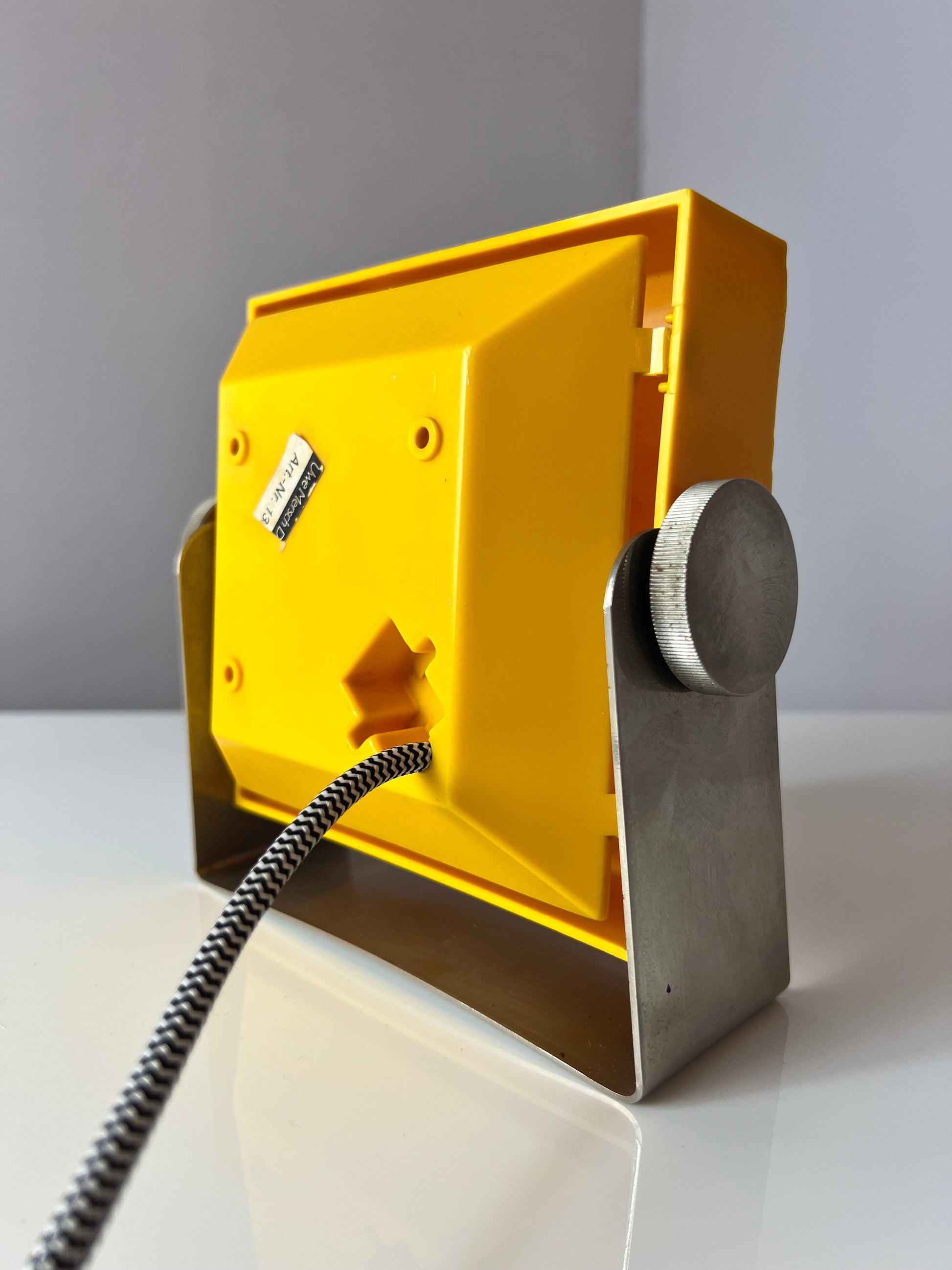 Tischlampe gelb von Uwe Mersch