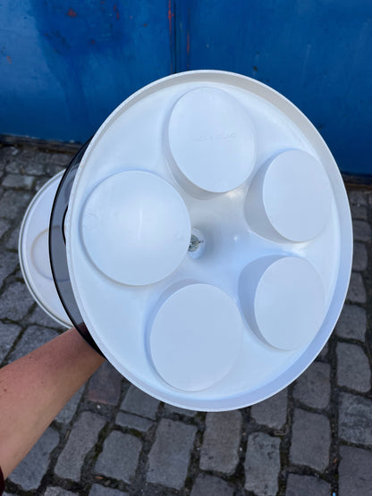 Flaschenhalter Beistelltisch weiß von Flair Holland