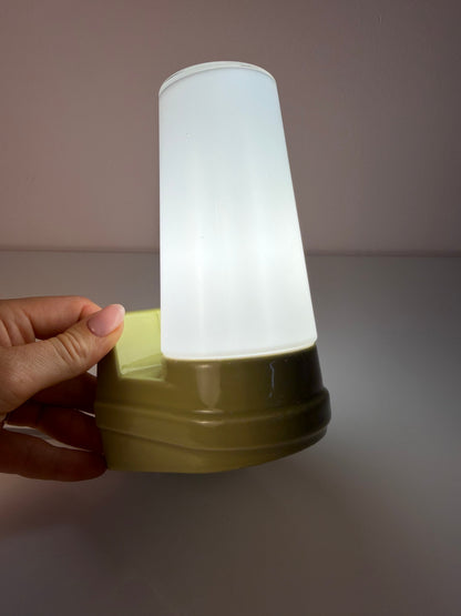 Vintage Wandlampe Modell 6080 mintgrün von Sigvard Bernadotte für Ifö