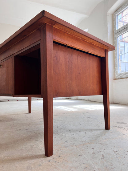 Vintage Schreibtisch Teak von Sigh und Søns Møbler
