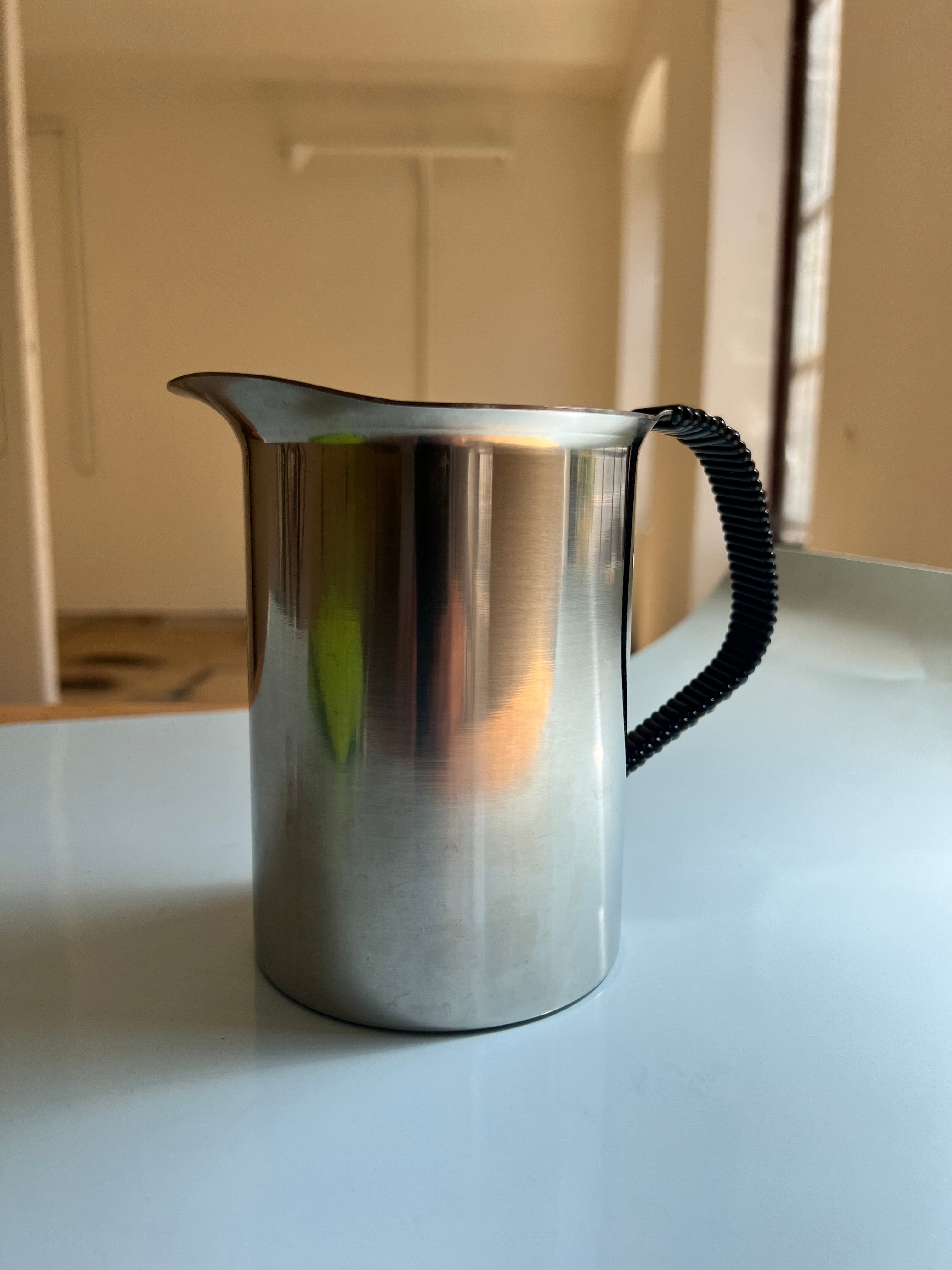 Edelstahl Kanne Dänemark - Mid-Century Design 50er Jahre – 2nd home