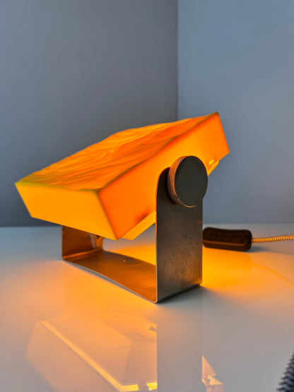 Tischlampe gelb von Uwe Mersch