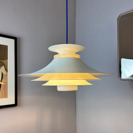 Lamellenlampe weiß von Jeka