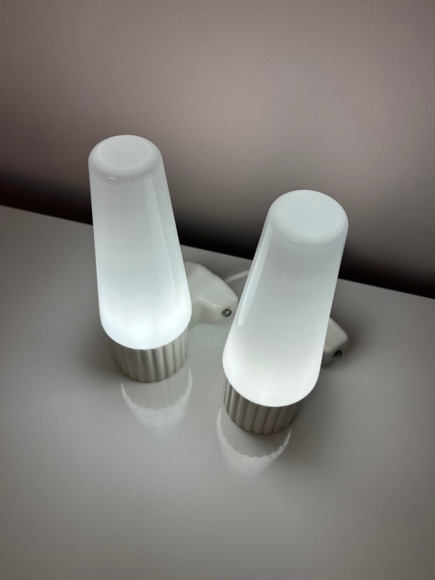 Set von 2 Vintage Wandlampe "6020" von Sigvard Bernadotte für Ifö
