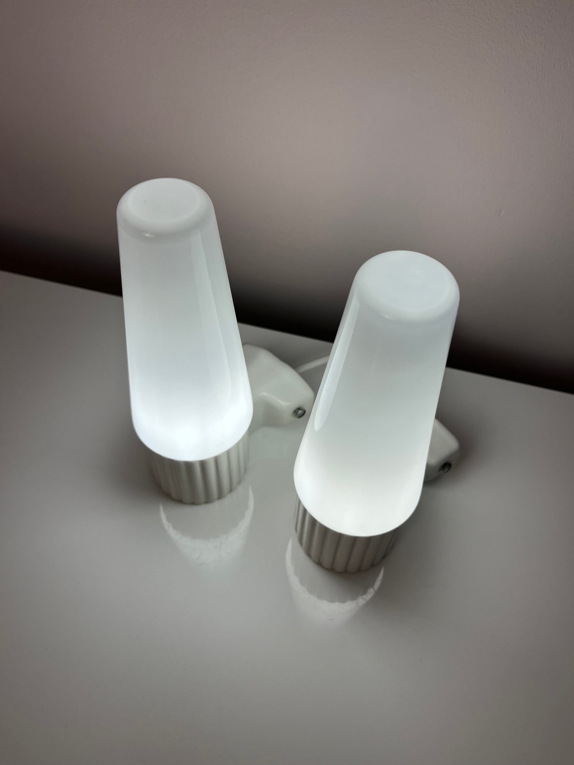 Set von 2 Vintage Wandlampe "6020" von Sigvard Bernadotte für Ifö