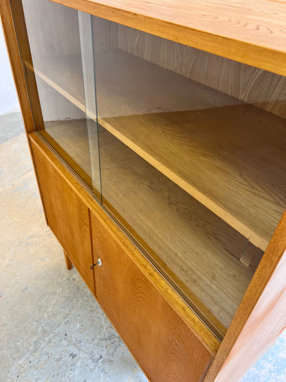 Vintage Bücherschrank "602/D" von Franz Ehrlich für Hellerau, Esche