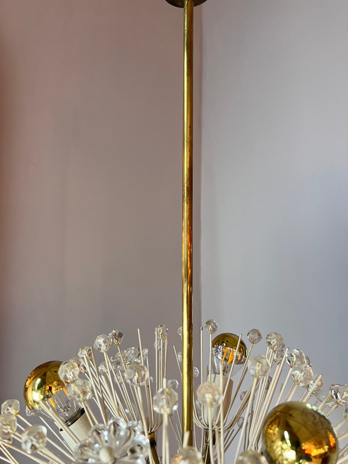 Vintage chandelier by Emil Stejnar