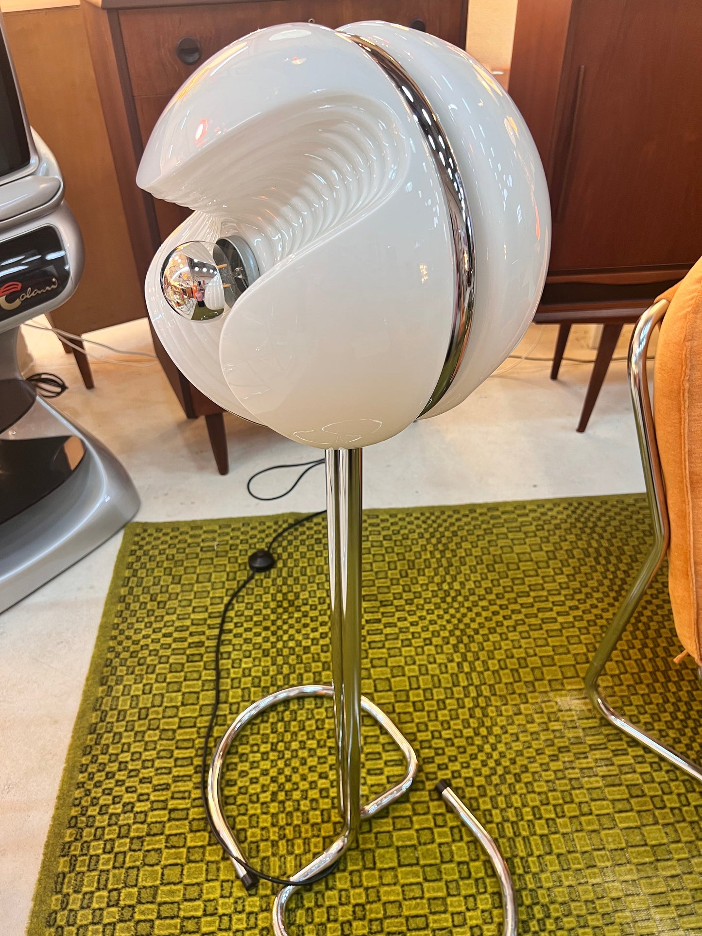 Vintage Stehlampe "Futura" von Koch und Lowy für Peill und Putzler