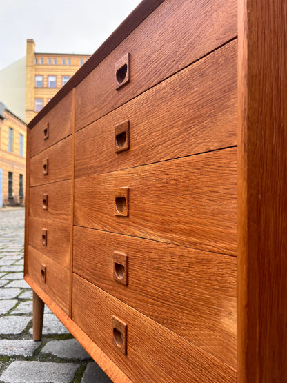 Vintage Doppelkommode Eiche von Brouer Møbelfabrik