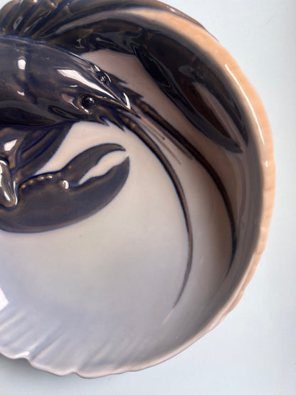 Schale Hummer Typ 3498 ∅ 19 cm von Erik Nielsen für Royal Copenhagen