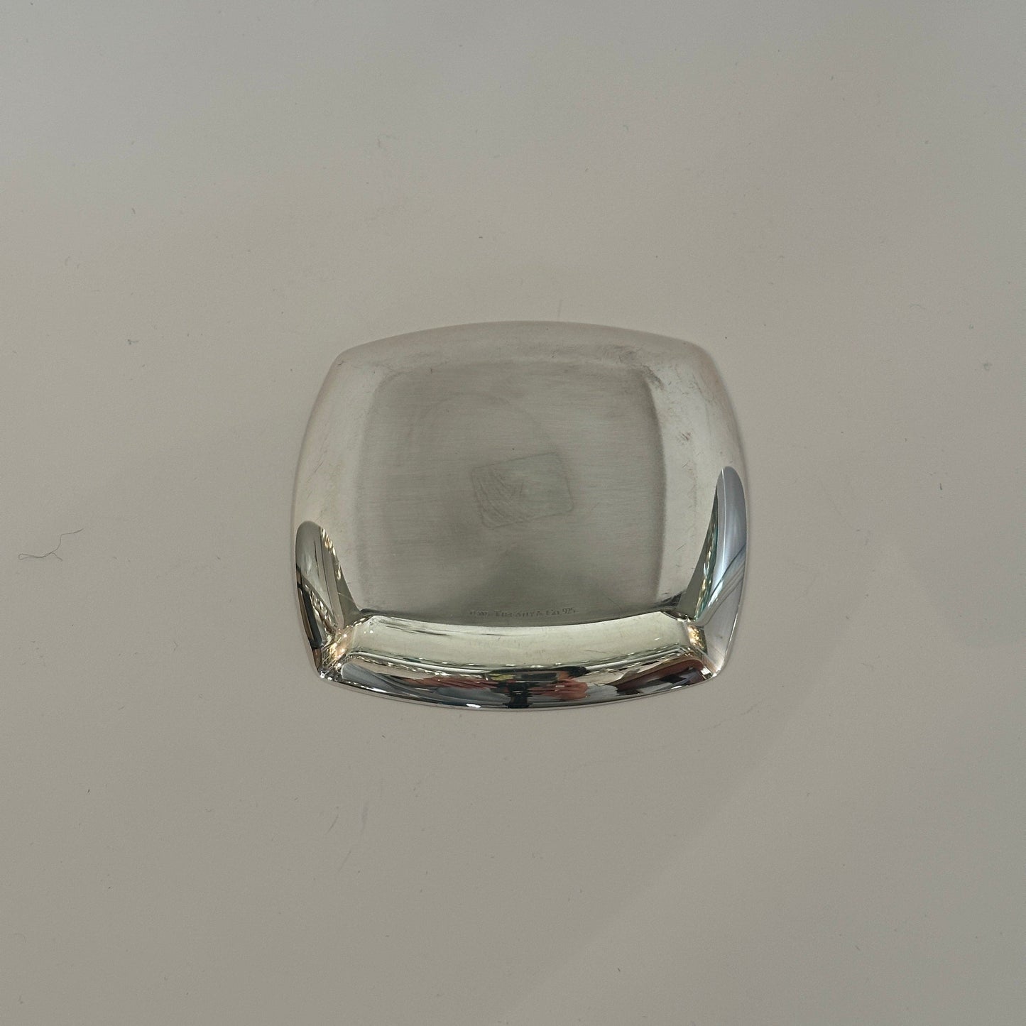 Bol vintage « Collection 1837 » de Tiffany+Co, design en argent, datant de 2005