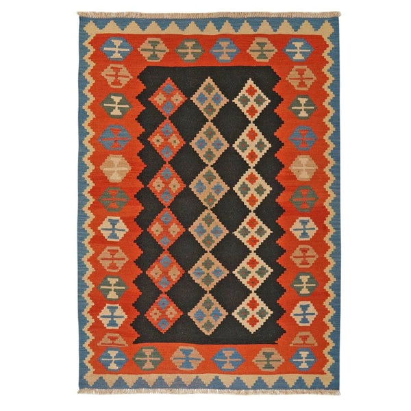 Tapis vintage Kilim Gashgai 223x159cm