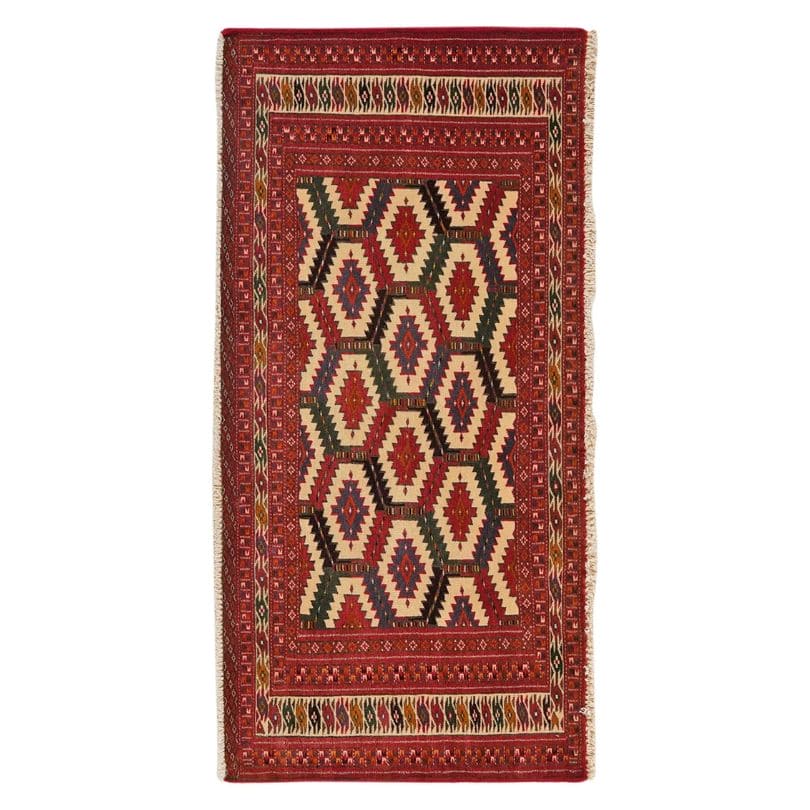 Belutch 63x128cm Vintage Carpet
