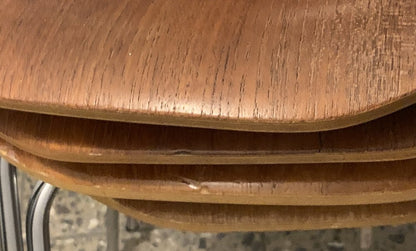 Vintage Stuhl 3103 Hammer Chair von Arne Jacobsen für Fritz Hansen Set von 2