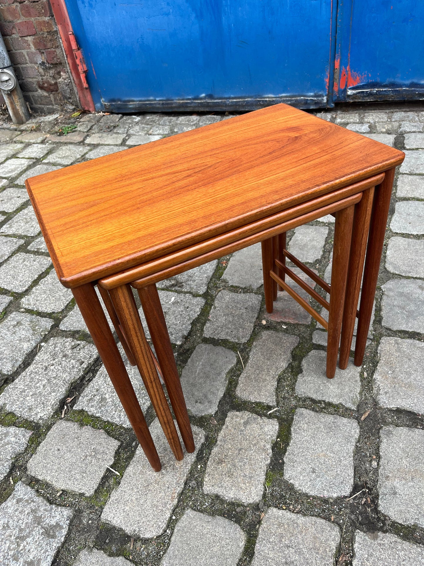 Vintage Satztisch von Opal Kleinmöbel aus Teak