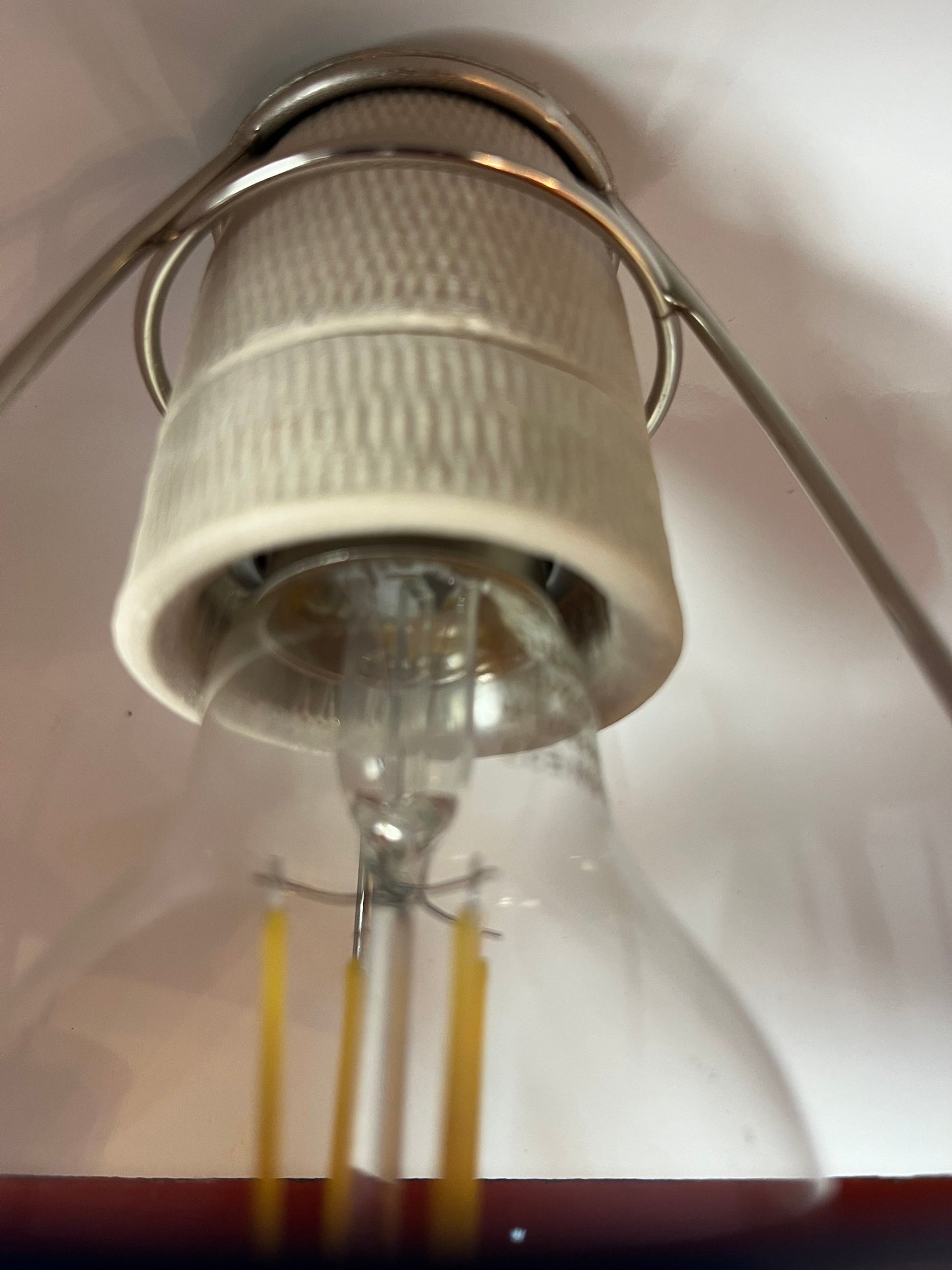 Vintage Hängelampe Flowerpot blau von Verner Panton für Louis Poulsen