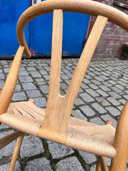 Wishbone Chair Modell CH24 Eiche geölt von Hans J. Wegner für Carl Hansen & Søn
