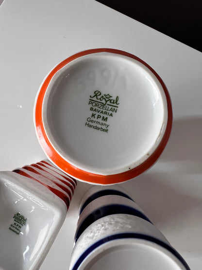 Vintage vase by KMP Porzellan Bavaria set of 3