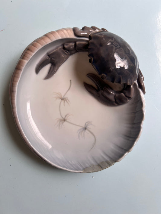 Vintage bowl crab type 3131 by Jorgen Baslov for Royal Copenhagen